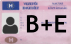 B+E
